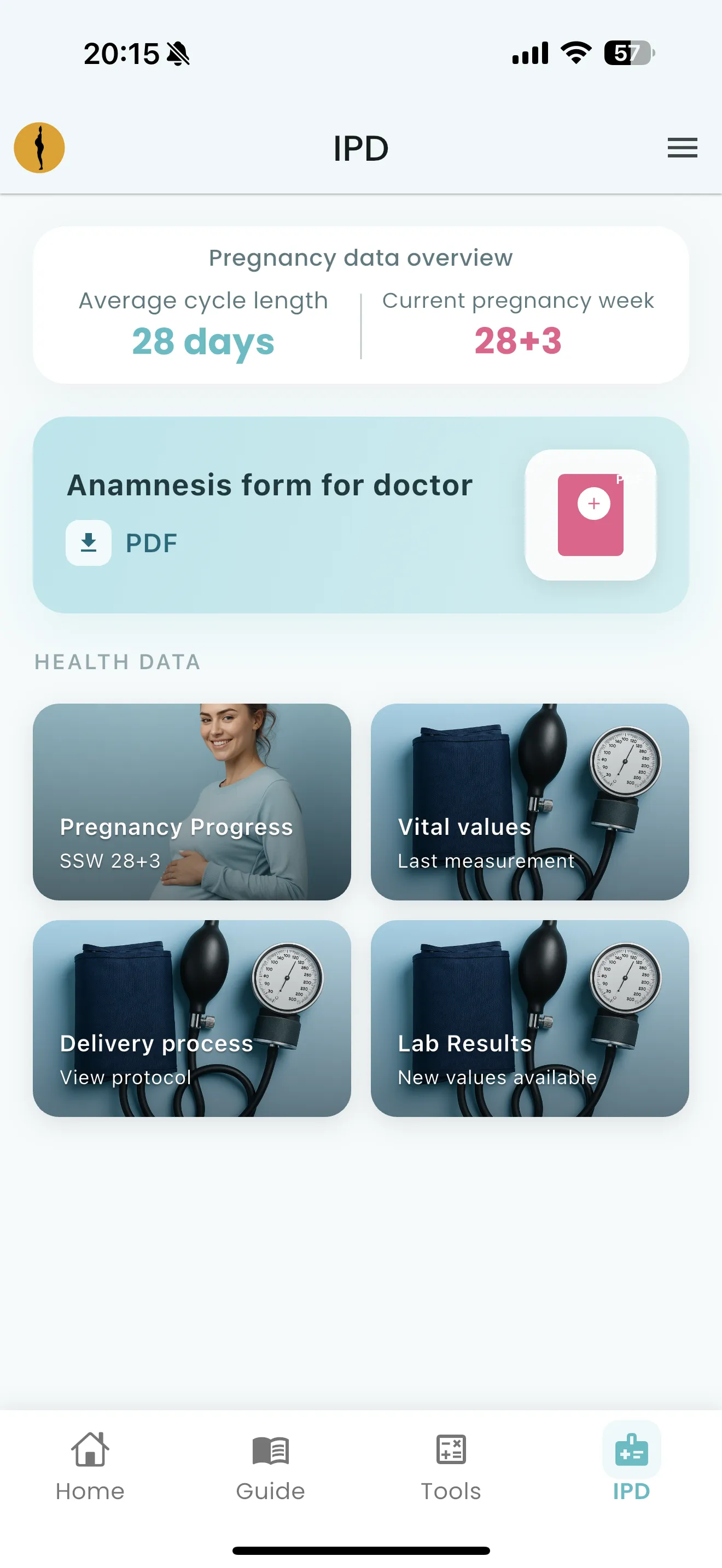 App snapshot